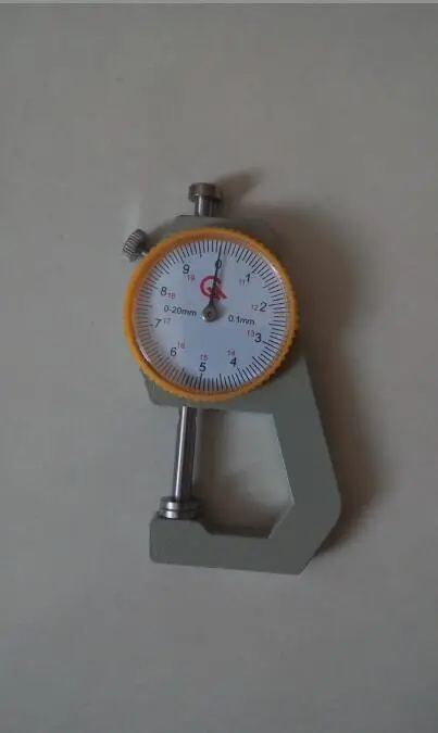 3 шт./лот! 0 20 мм Толщиномер кожи толщиномер тестер циферблата|gauge water|lots shippinglots of hello