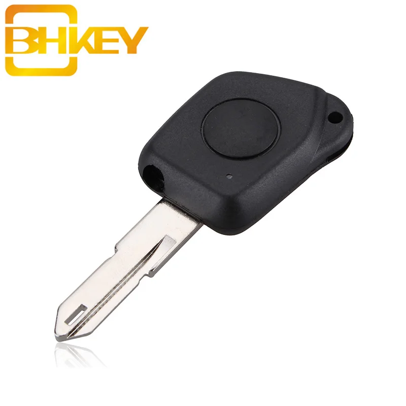 

BHKEY 1Buttons Remote car key Case Fob For Peugeot 106 205 206 306 405 406 NE73 Blade Auto Key Cover