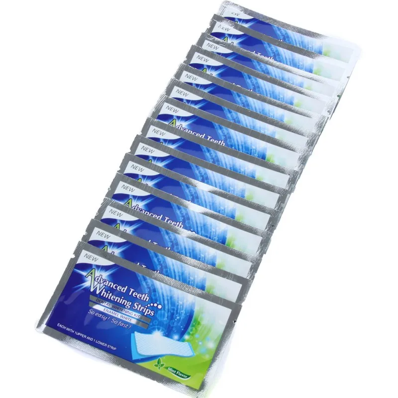 28 шт./лот полоски для отбеливания зубов профессиональные Гелевые ухода за