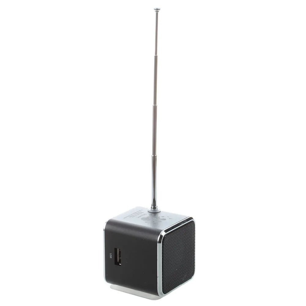 TD V26 портативный мини динамик с цифровым и микро SD/TF/USB/FM черный|mini speaker|portable mini