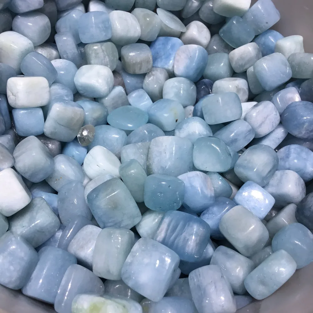 

100-500g Aquamarines Natural Mineral Gem Cube For Jewelry Making Chakra Stone Beads Diy Bracelet Necklace