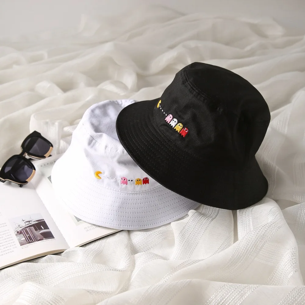 Женская панама Мужская Мода Боб кепка хип хоп Gorros вышивка Pac человек лето унисекс Кепки из хлопка пляж солнце Панама для рыбалки