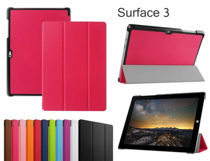 Бесплатная доставка 100 шт./лот ультратонкий Магнитные Смарт чехол для Microsoft