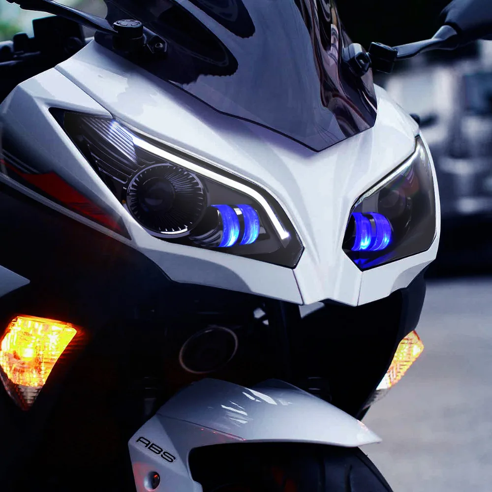 КТ светодиодная фара для Kawasaki Versys 650 2015 +| |