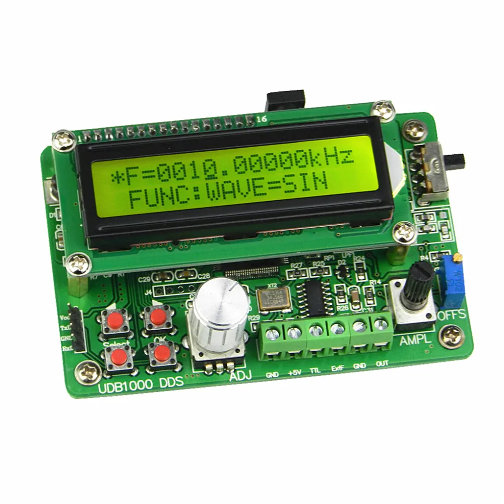 

Multi-functional DDS Function Signal Generator Source Module 60MHz Frequency Counter 5MHz Sine Wave
