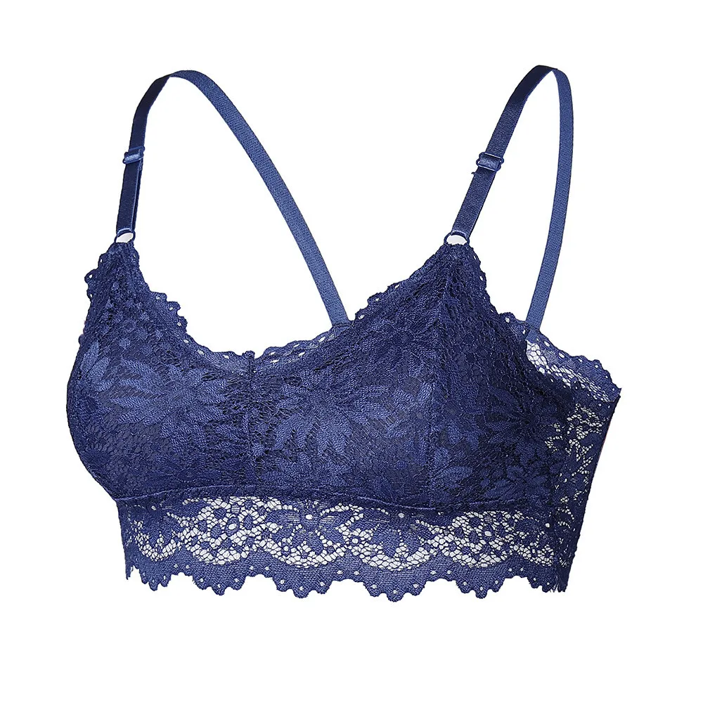 Самая популярная женская интимная ткань сексуальный бюстгальтер топ однотонный