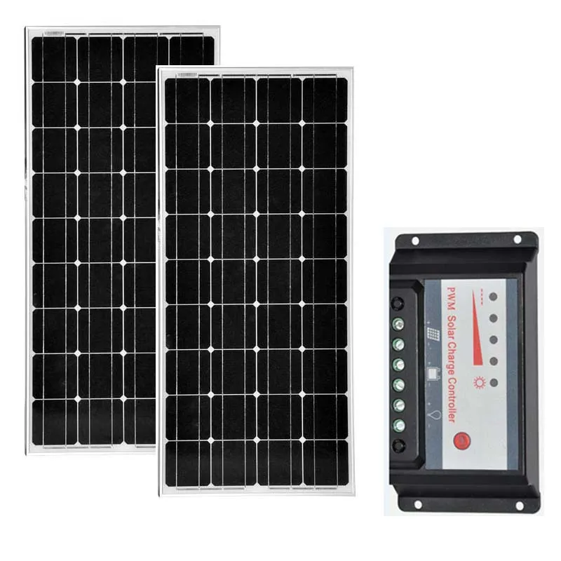 Panel Solar TUV para Autocaravana, Cargador de batería Solar de 12v y...