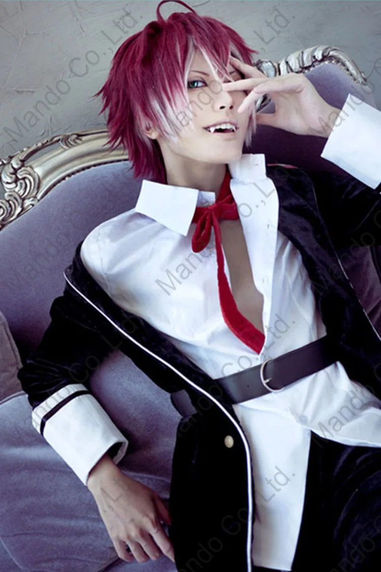 Anime DIABOLIK LOVERS Sakamaki Ayato Cosplay Costumes Mens suit Halloween outfit 4pcs set | Тематическая одежда и униформа