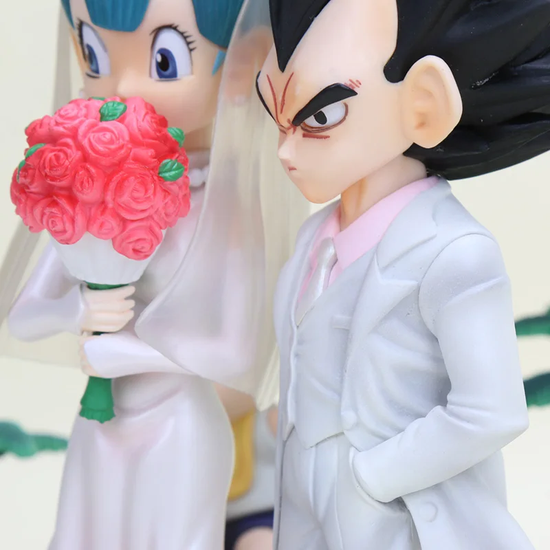 20 см аниме мяч Z Vegeta Figura Familia DBZ Dia Do Casamento e Bulma ПВХ фигурка игрушка modelo boneca|Игровые