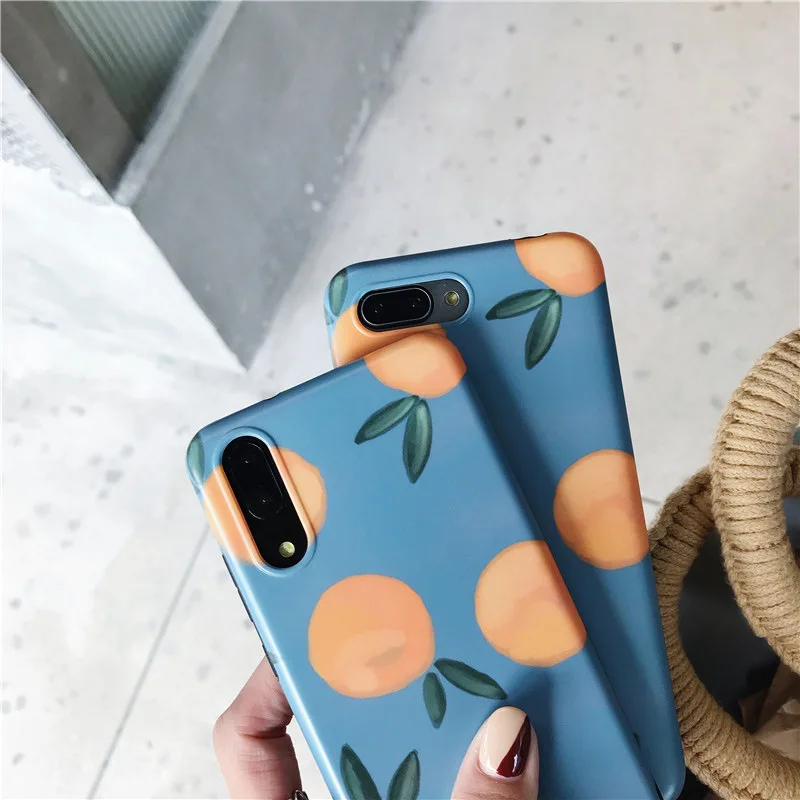 Оранжевый чехол для мобильного телефона HUAWEI Nova 3i 2s 3 4 p30 P20 pro Mate 10 20 30 x мягкий из