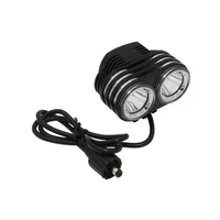 2500lm 2x xm l2 led bicycle flashlight ultra fire front bicycle light dc 4 modes head torch light bike lamp back tail light