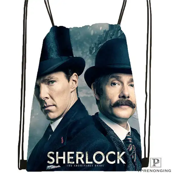 Рюкзак Sherlock The Abominable @ 02 на заказ сумка шнурке милый детский рюкзак черная задняя