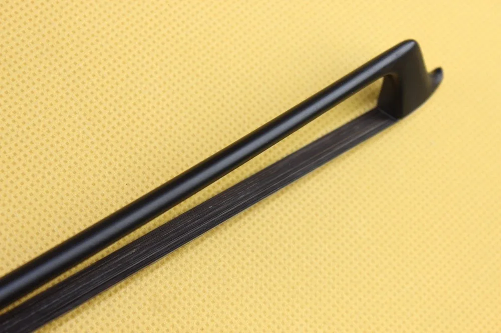 

4/4 black Carbon fiber violin bow white/black Horsehair violin Accessories