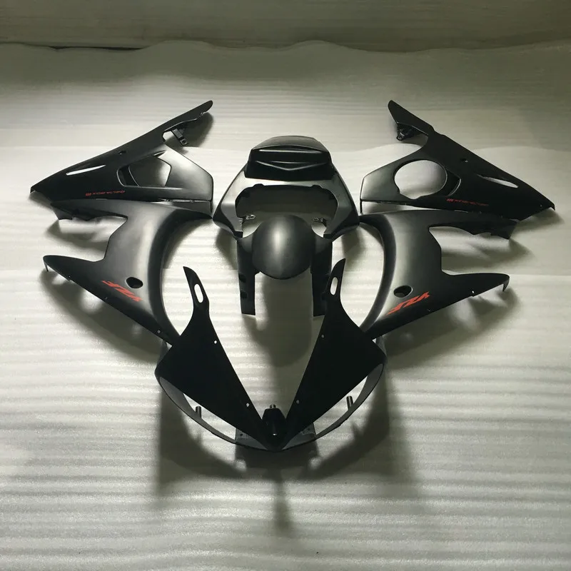 Комплект обтекателей для мотоцикла YAMAHA YZFR6 05 YZF R6 2005 YZF600 yzfr6 крутой матовый черный