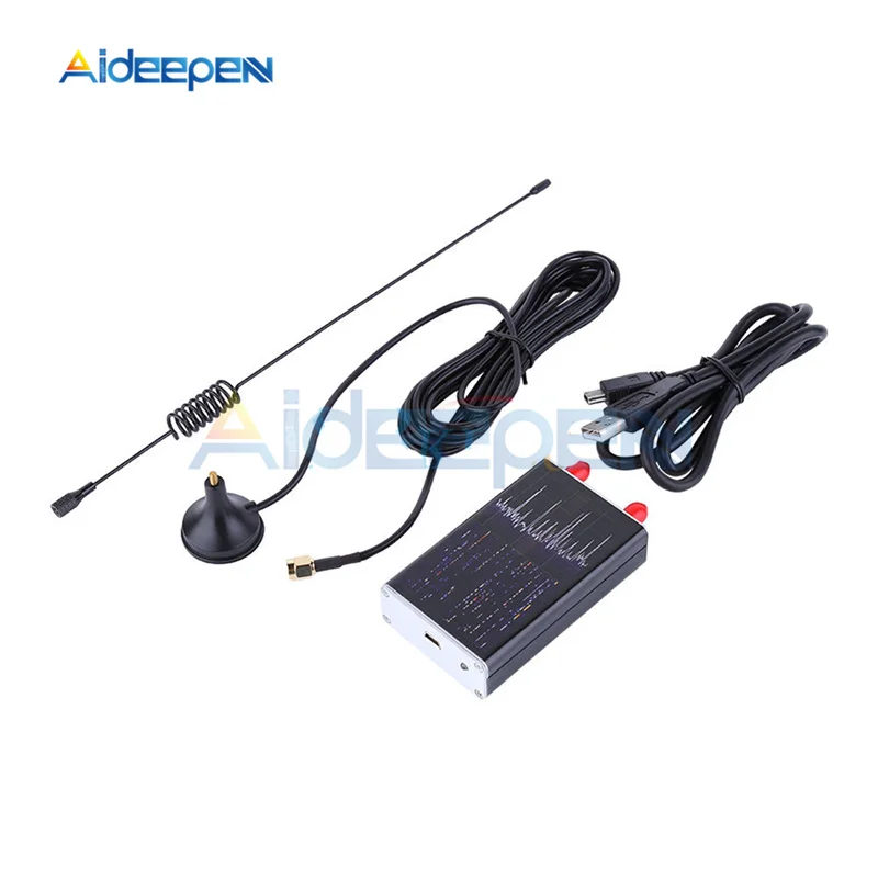 1 комплект радиоприемника Ham 100 кГц 7 ГГц Полнодиапазонный УФ тюнер HF USB RTLSDR ключ с