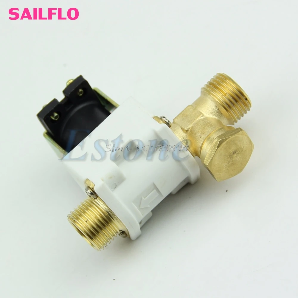 Электромагнитный клапан 1/2 дюйма для водяного воздуха нормально закрытый