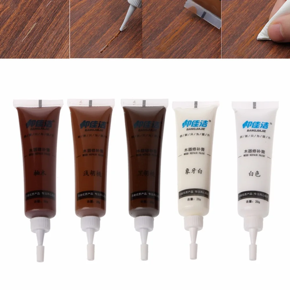Древесная мебель царапины Refinishing краска пол цвет пасты ремонт Filling-448A