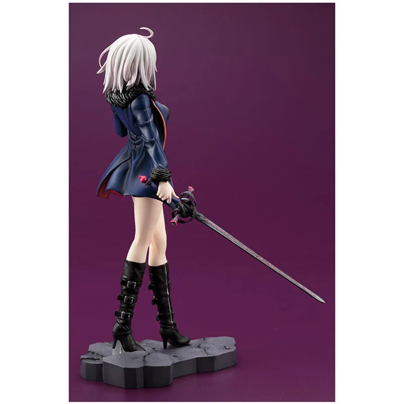 

25cm Fate Grand Order Black Stand Avenger Joan of Arc Jeanne d'Arc Alter PVC Fate stay night Figure Collectible Model Toy