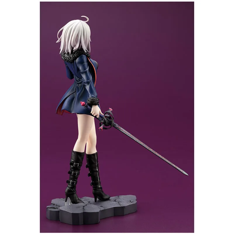 25 см Fate Grand Order черная подставка Мститель Жанна АРК д 'Арк альтер ПВХ stay night