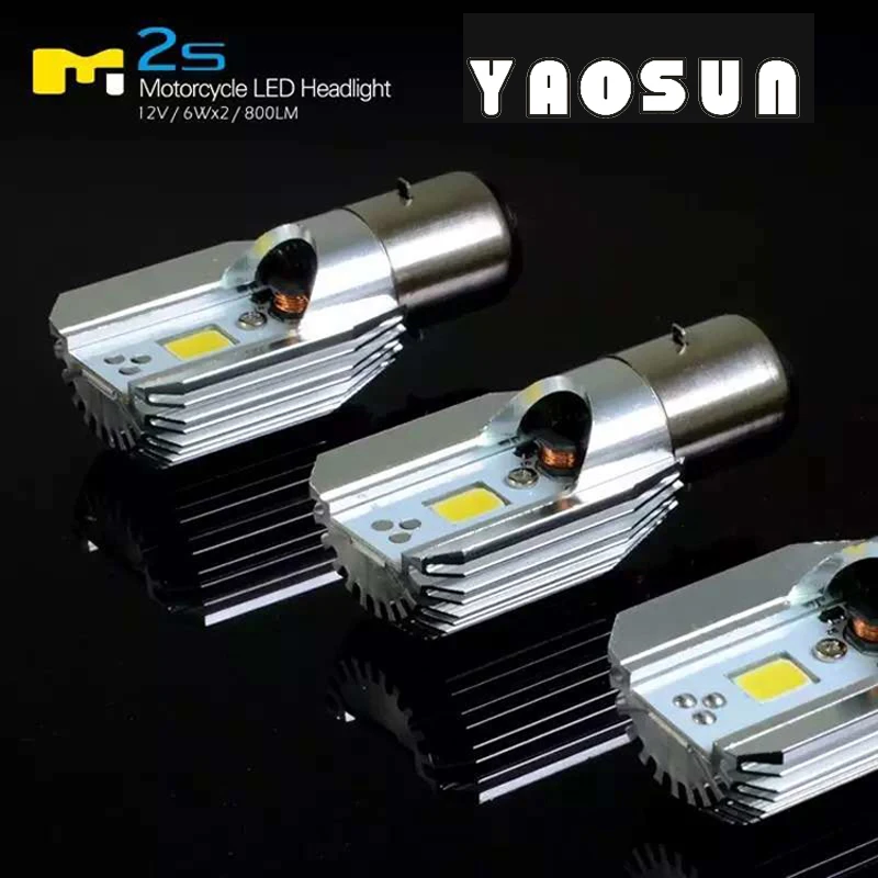 Yaosun M2S BAD20 мотоциклетные COB LED светодиодные фары лампы|led headlight bulb|headlight bulbled |