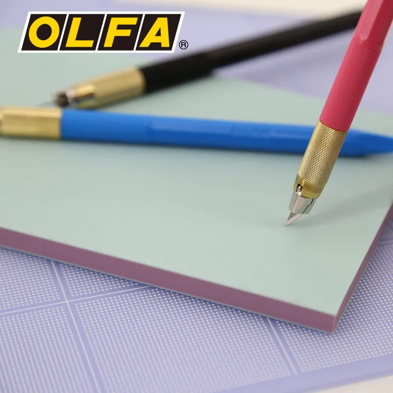 Дизайнерский нож OLFA для творчества 30 лезвий в комплекте Игольный резьбы по