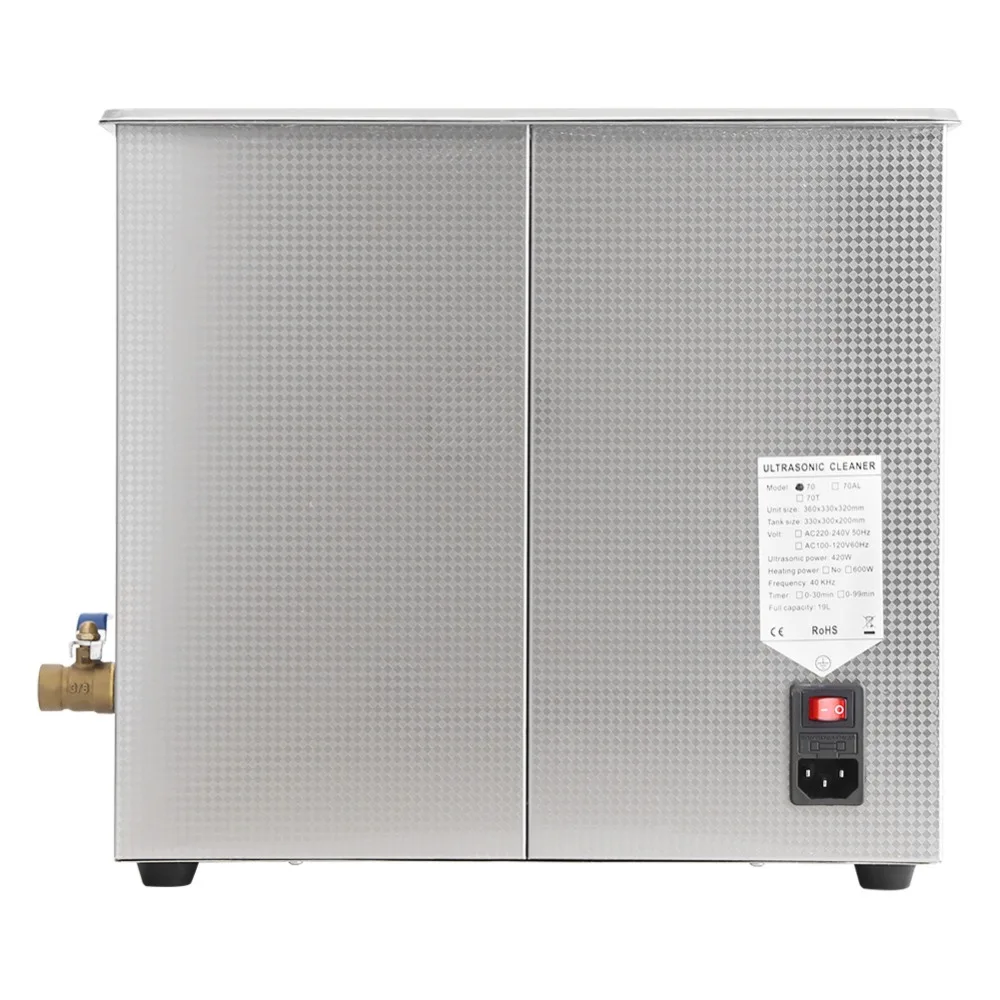 2L 3L 6L 10L 14L sonic Cleaner из нержавеющей стали Ultra Bath Heated Timer Cleaning Machine with Basket