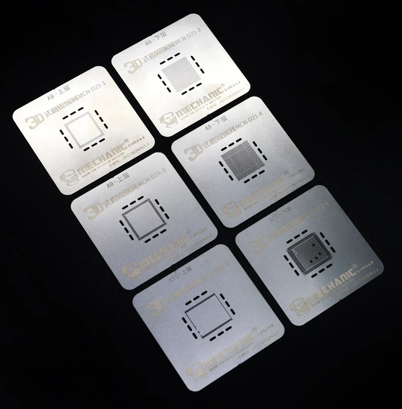 Wrcibo автоматическое позиционирование 3D припоя посадили олова чистая bga-трафарет