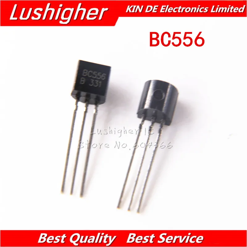 ТРАНЗИСТОР BC556B TO92 BC556 TO 92 NPN 100 шт.|transistor npn|transistor to-92transistor 100pcs |