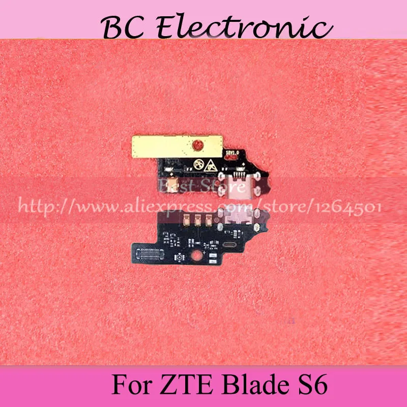 Новинка 100% запасная плата для микрофона ZTE Blade S6 Prime|Шлейфы мобильных телефонов| |