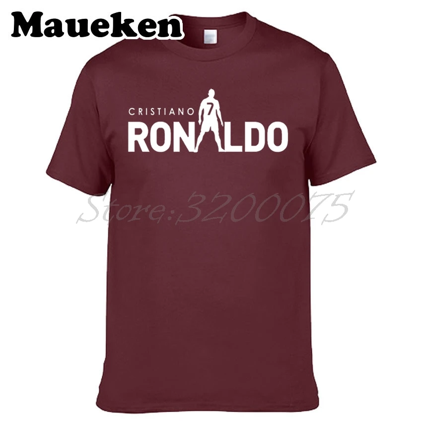 Мужская футболка Portugal 7 Cristiano Ronaldo cr7 с принтом символическим жестом W18070301 | одежда