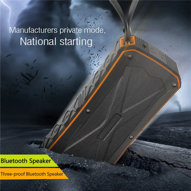 AABB S610 портативная Водонепроницаемая bluetooth колонка для альпинизма велосипедная