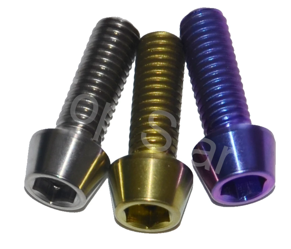 2 шт M6 x 18 класс 5 титановые болты для гоночного мотоцикла|titanium bolts|bolts titaniumtitanium m6 bolt