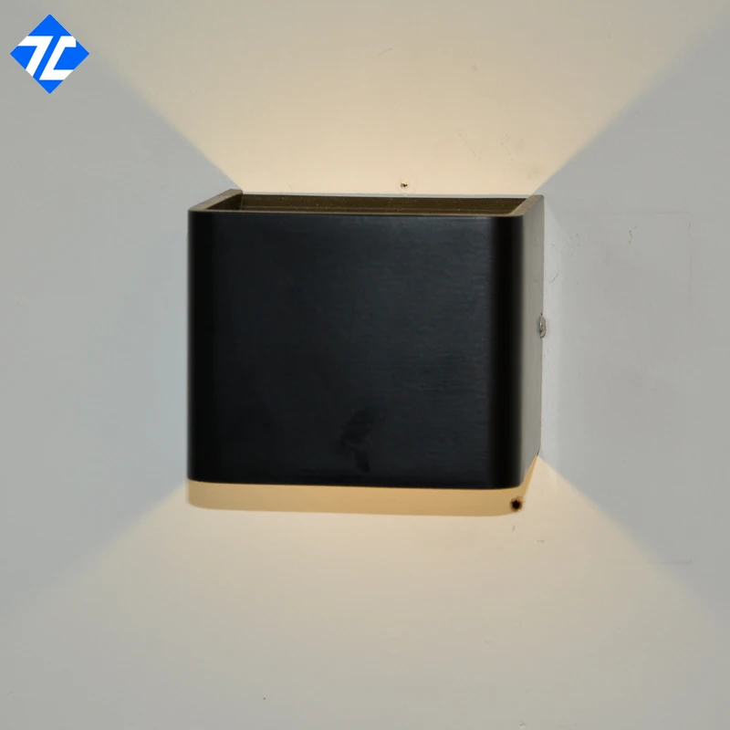5 Вт 10 квадратный светодиодный куб Современные светодиодные настенные лампы