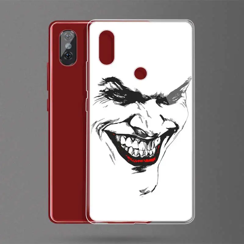 DREAMFOX N082 Joker Soft TPU Silicone Cover For Xiaomi Mi Mix 3 A1 A2 5C 5X 6 6X 8 9 Lite SE Play Pocophone F1 Case |