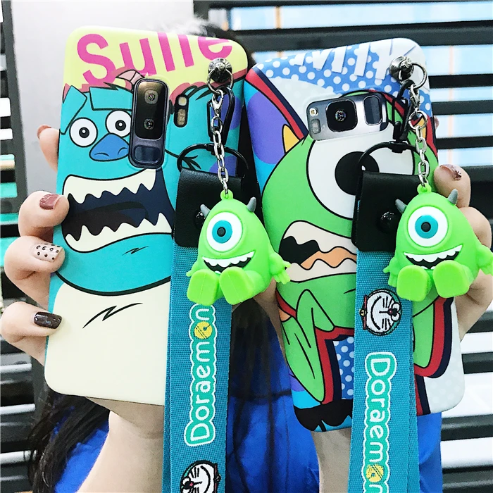 Милый мультяшный чехол Sam S9plus мягкая задняя крышка для samsung Galaxy S10 lite S8 S9 Note 9 note8 4