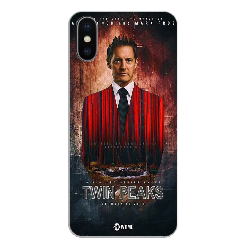 Welcome To Twin Peaks Red Sheriff Department Soft Skin Case For Huawei Honor 8 8C 8X 9 10 7A 7C Mate 20 Lite Pro P Smart Plus |