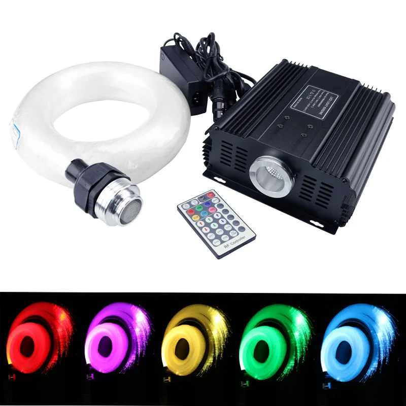 DMX 45W RGB LED комплект для потолочного светильника оптоволоконный со звездным