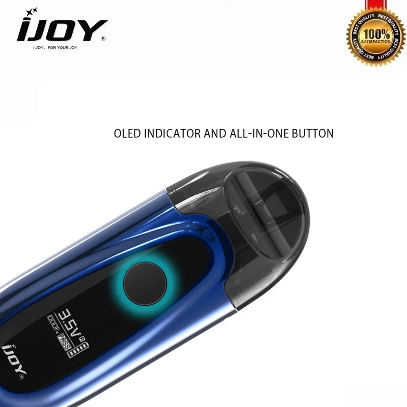Электронная сигарета IJOY IVPC Kit Pod System 2 мл картридж встроенный аккумулятор 450 мАч