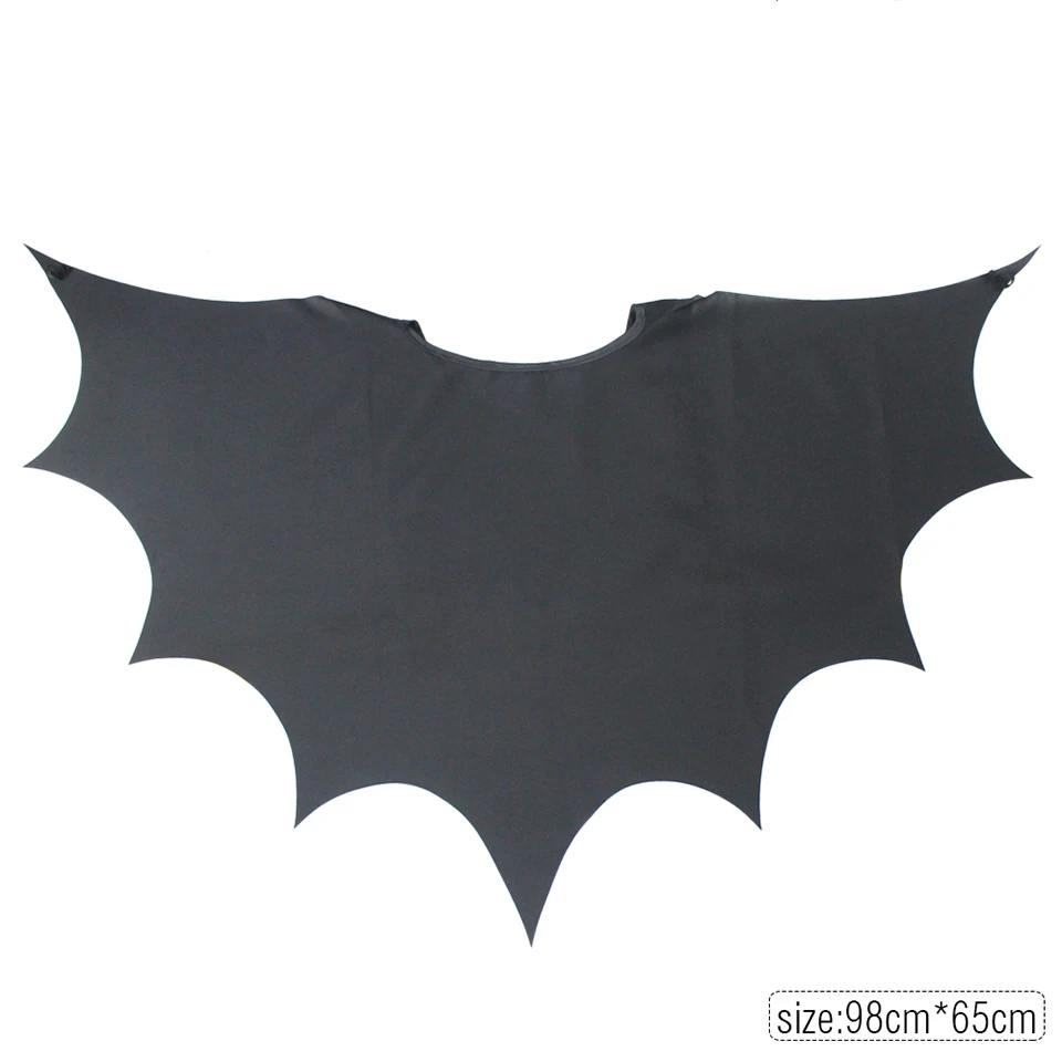 D.Q.Z 3T-9T Kids Boys Black Bat Wings Animal Cape Mask Bracelets Dress Up Party Cosplay Costume Halloween Prop-pretend Play |