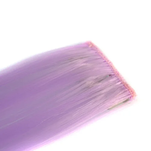 Colorful 1 Piece Funky Streak Clip in Human Hair Extensions Highlight Sliky Hot | Красота и здоровье