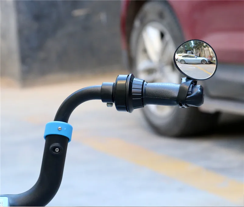WEST BIKING зеркало заднего вида для велосипеда, регулируемое на 360 градусов зеркало заднего вида, Универсальный руль, Аксессуары для велосипеда, зеркала