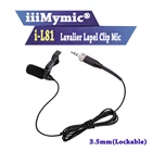 Микрофон петличный iiiMymic для стереоконцертов, большой звукопоглощающий штекер 3,5 мм для беспроводного передатчика Senheiser BodyPack