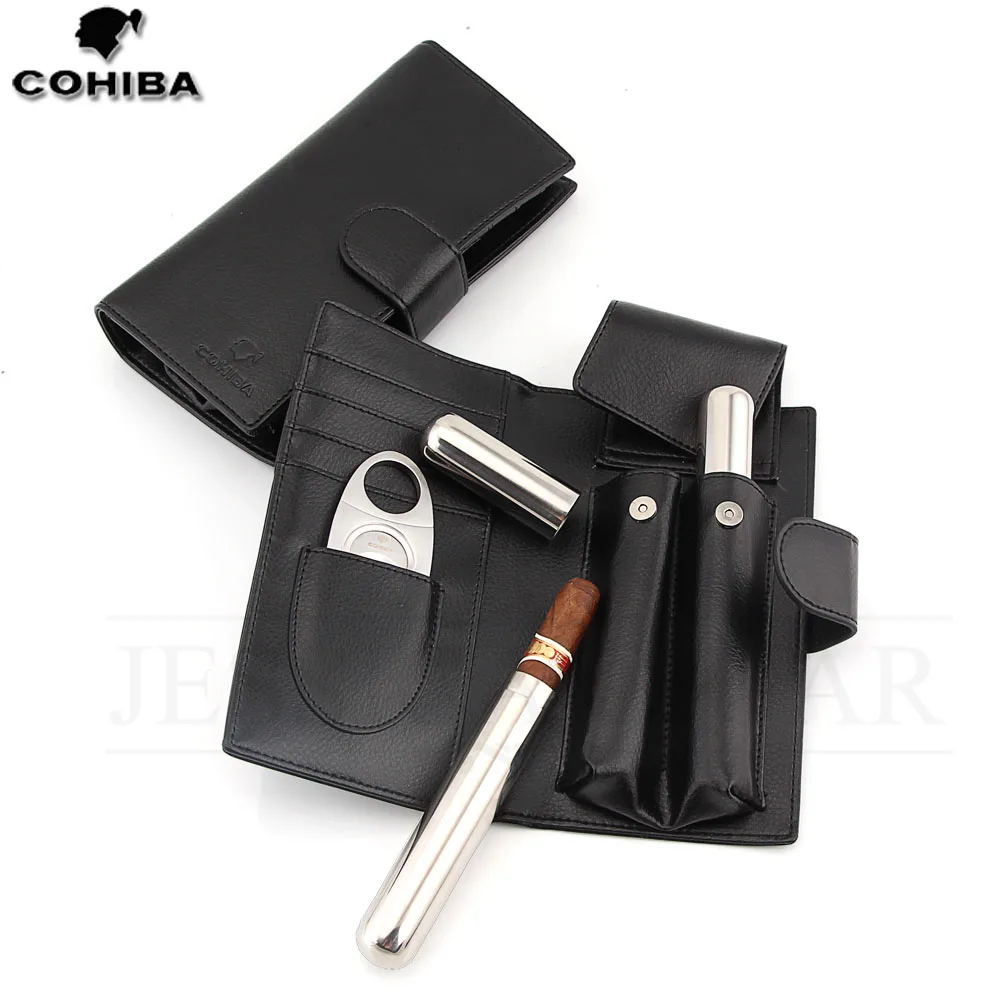 COHIBA элегантный сигары подарочный набор для курения мини металлическая