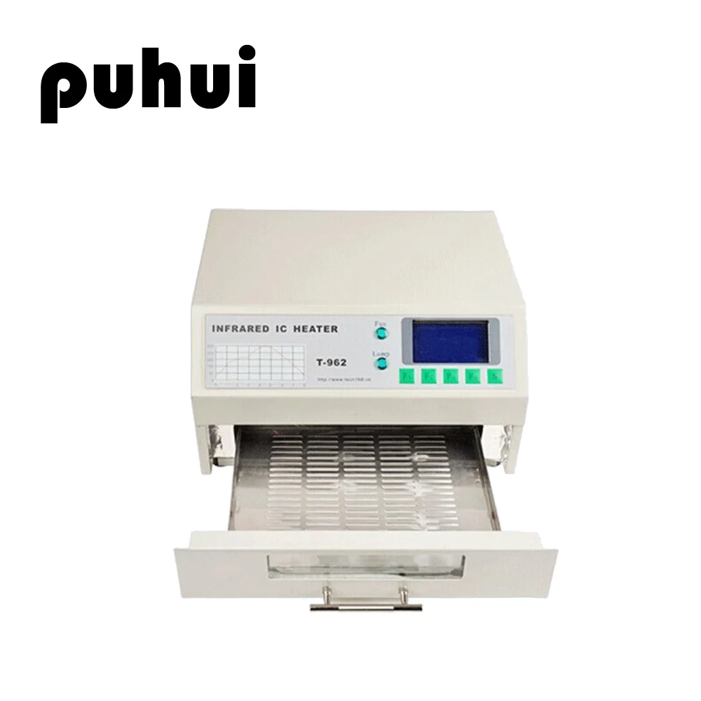 Сварочный аппарат Puhui T 962 Benchtop Reflow IC НАГРЕВАТЕЛЬ паяльное оборудование SMT