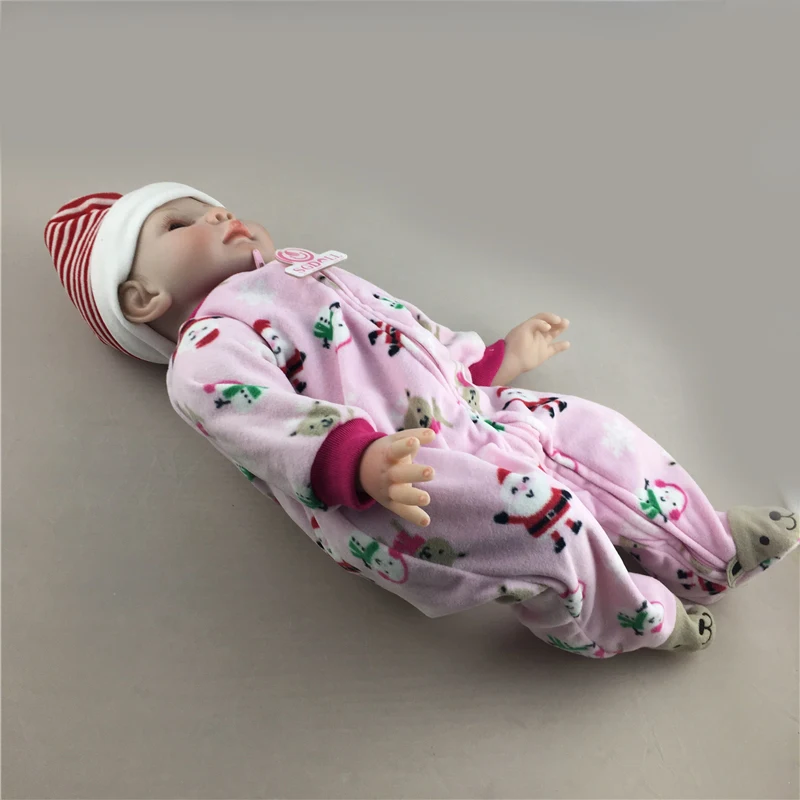 55 см/22 ''Reborn малыша Куклы ручной работы реалистичные Силиконовые Винил мальчик