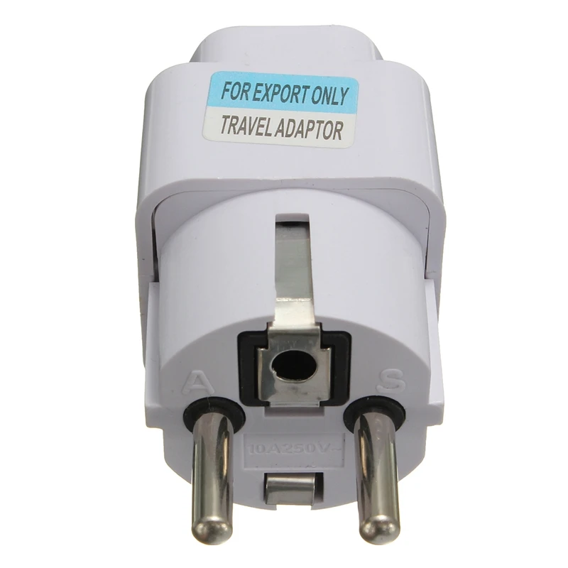 LROEY 2шт Международный дорожный универсальный адаптер конвертер AU US UK to EU вилка AC