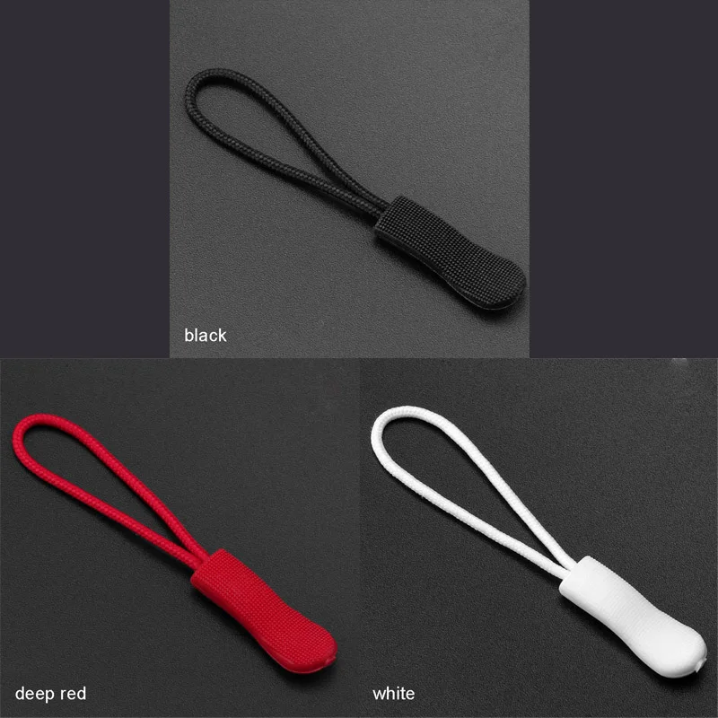 Багажный рюкзак прочные аксессуары для одежды Lariat DIY швейная одежда Потяните ремень 20 шт молния тяните шнур многоцветный шнур на молнии