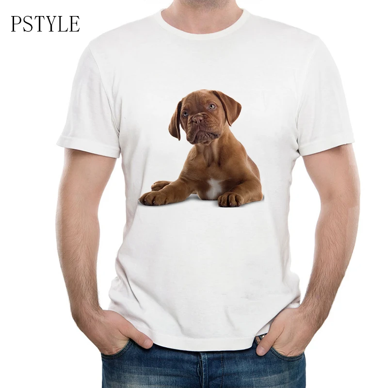 Мужская футболка Pstyle летняя с принтом &quotbad dog&quot|Мужские футболки| |