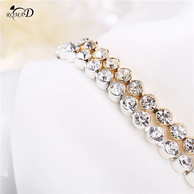 4mm Cubic Zirconia Tennis Bracelets Iced Out Chain Crystal Wedding Bracelet For Women Men Jewelry A4 | Украшения и аксессуары