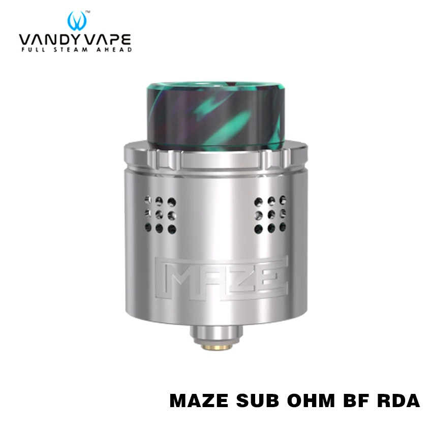 Оригинальный vandy Vape Maze Subohm BF RDA Atomizer 24 мм 2 мл для механического модника mech mod Pulse box